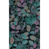 6357 WonderWink V-Neck Welt Pocket Print Top - Oshibana