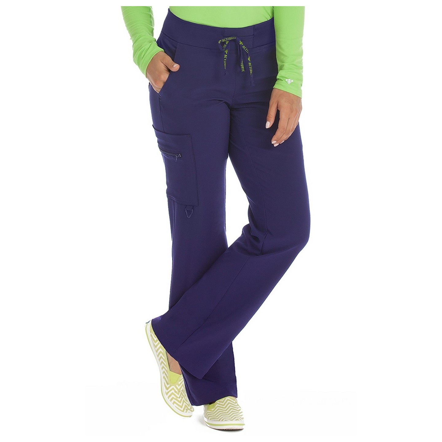 8747 Med Couture Activate Étirement Énergie Pantalon Yoga À Quatre Voies