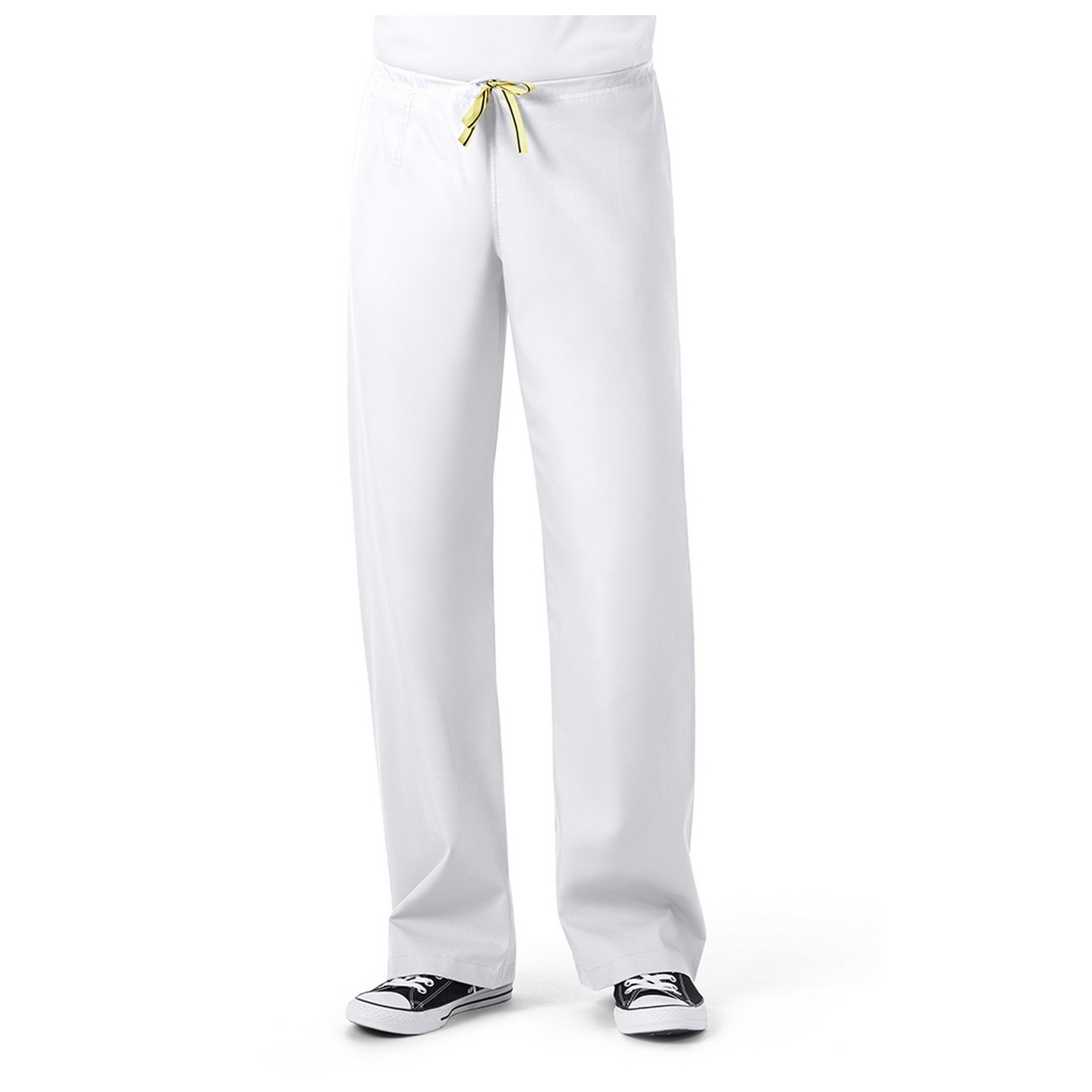 5006 WonderWink Origins Papa – Pantalon d’uniforme unisexe avec cordon - White