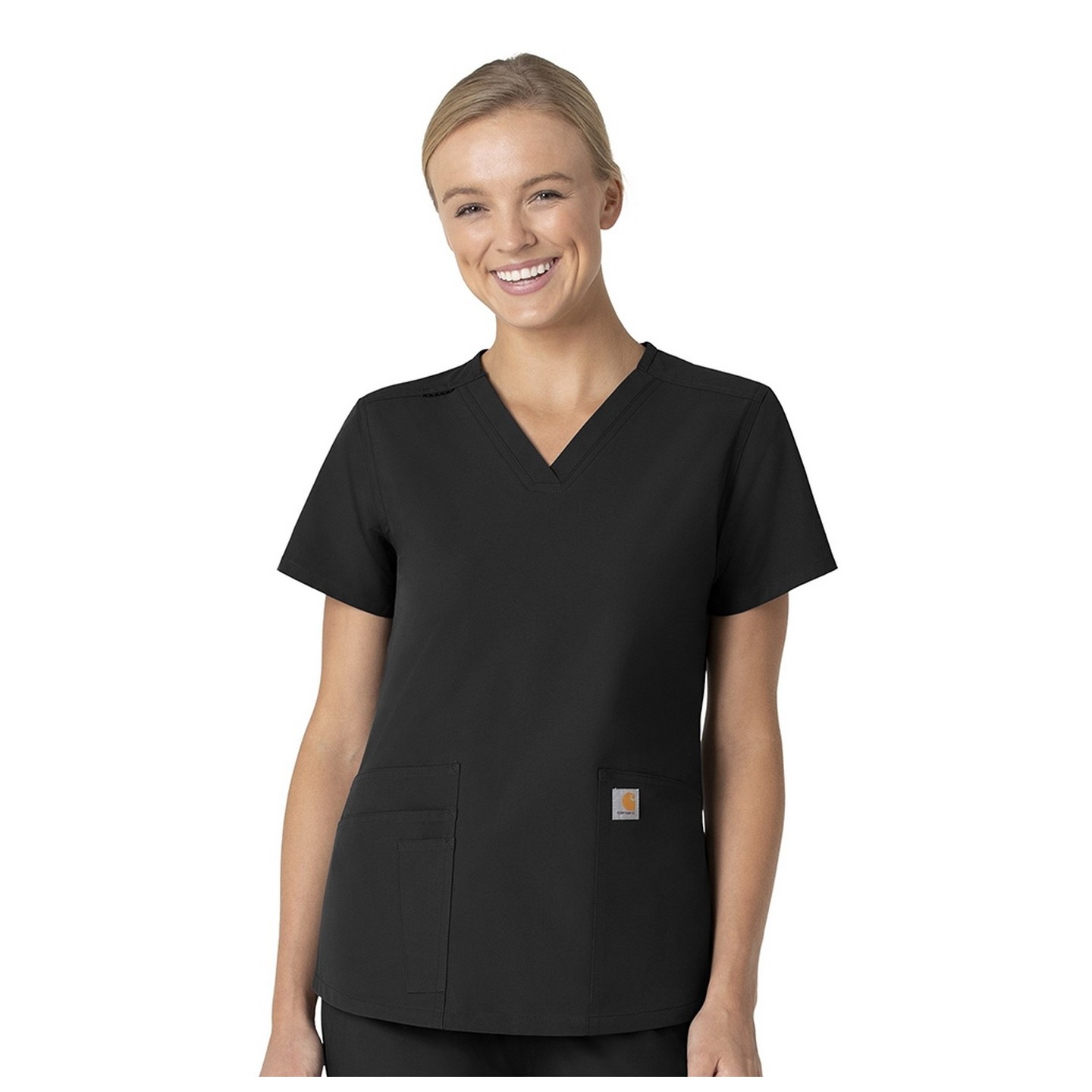 C12113 Carhartt Force Haut à Col en V Moderne pour Femmes