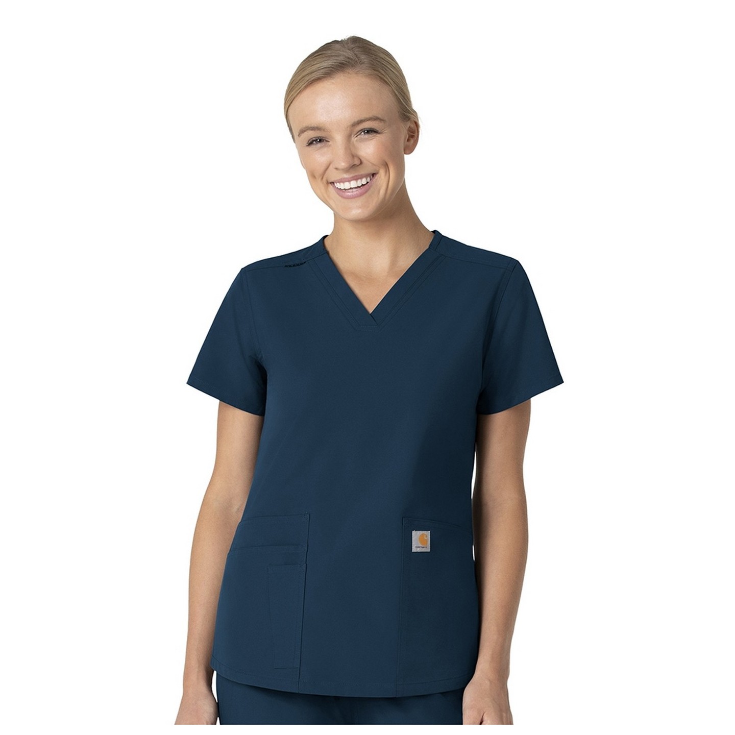 C12113 Carhartt Force Haut à Col en V Moderne pour Femmes