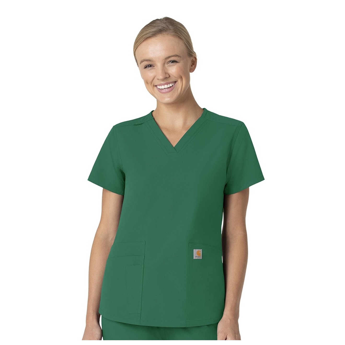 C12113 Carhartt Force Haut à Col en V Moderne pour Femmes