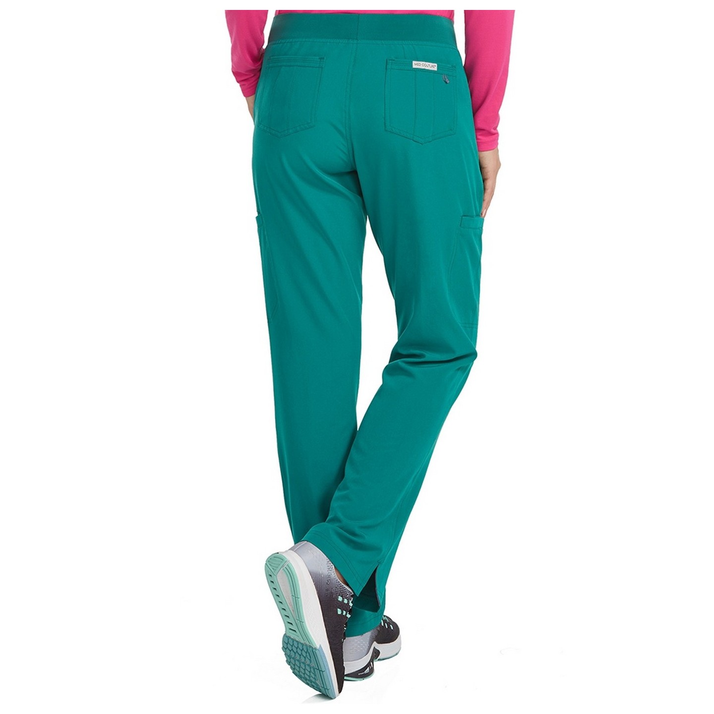 8744 Med Couture Energy Stretch YOGA TWO CARGO POCKET PANT