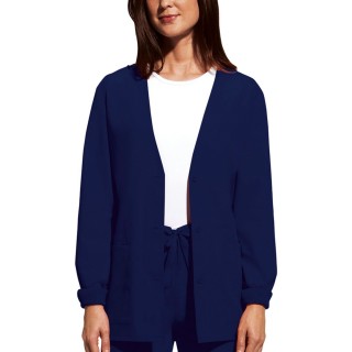 *FINAL SALE Cardigan Warm-Up Jacket - WW Originals - Cherokee Scrubs