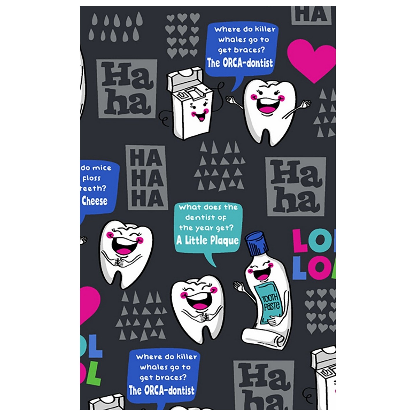 *VENTE FINALE Haut à col en V Have A Laugh - Dickies Prints - Bi-stretch