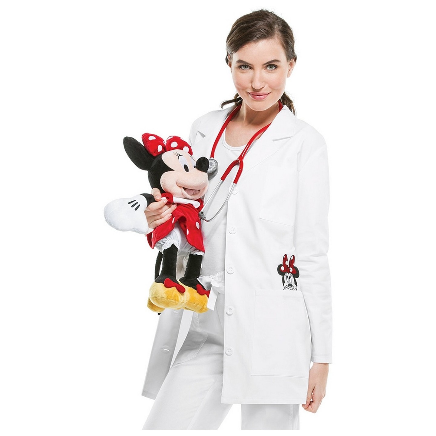 *FINAL SALE 32" Lab Coat in White - CHEROKEE Tooniforms