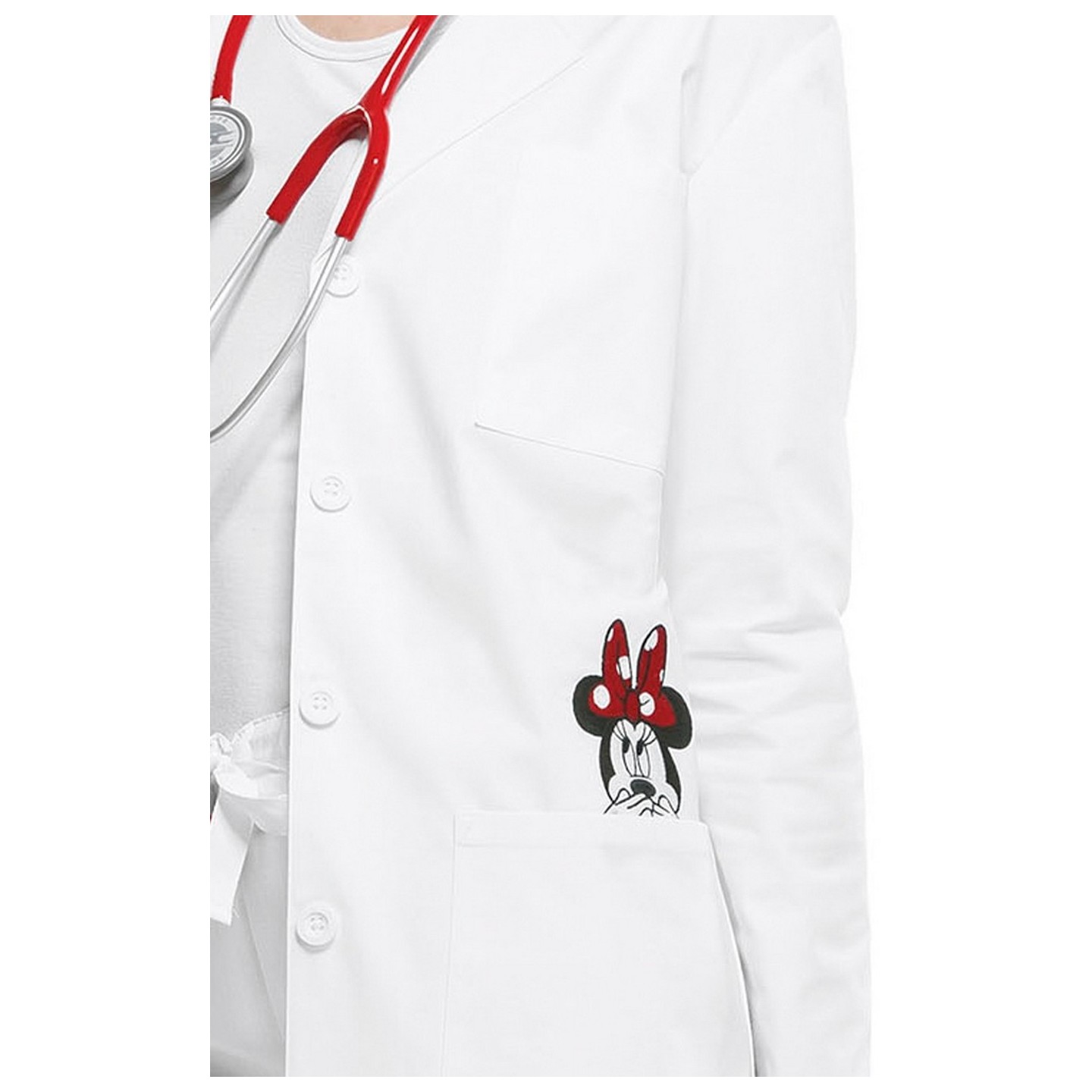 *FINAL SALE 32" Lab Coat in White - CHEROKEE Tooniforms