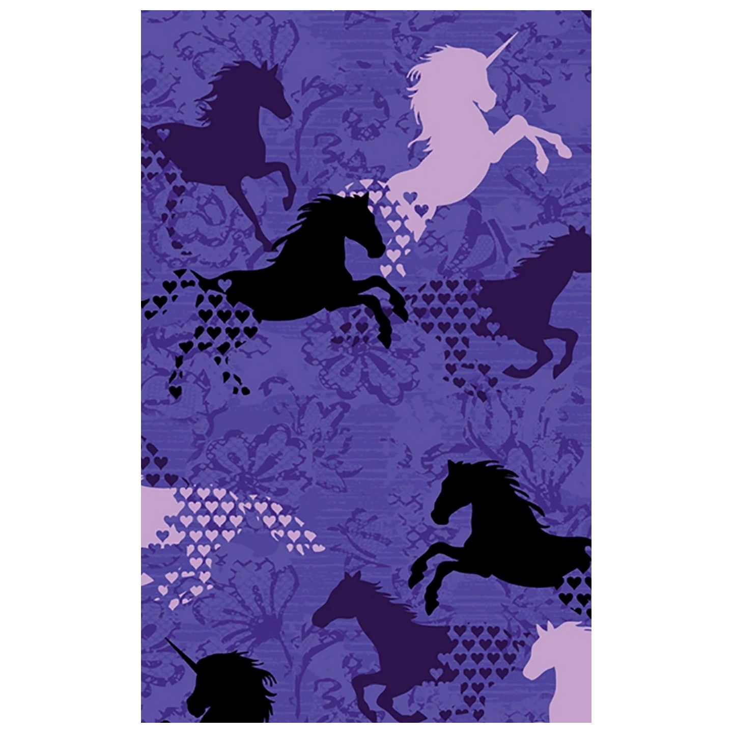 *VENTE FINALE Haut à col rond en Always Be A Unicorn - HeartSoul Prints