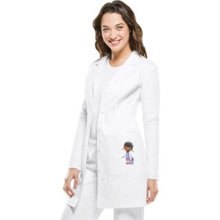 *FINAL SALE 33" Lab Coat in White - CHEROKEE Tooniforms