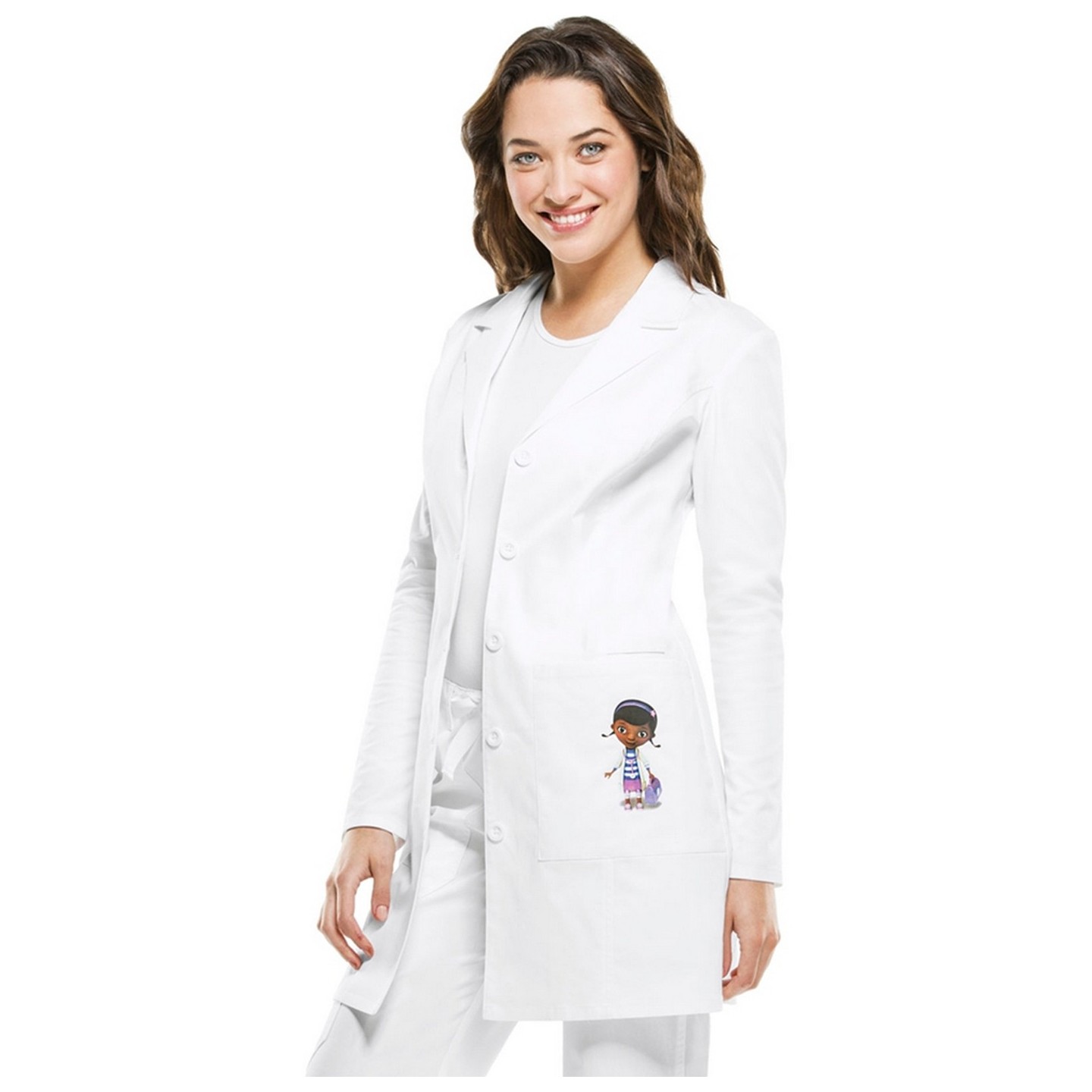 *FINAL SALE 33" Lab Coat in White - CHEROKEE Tooniforms