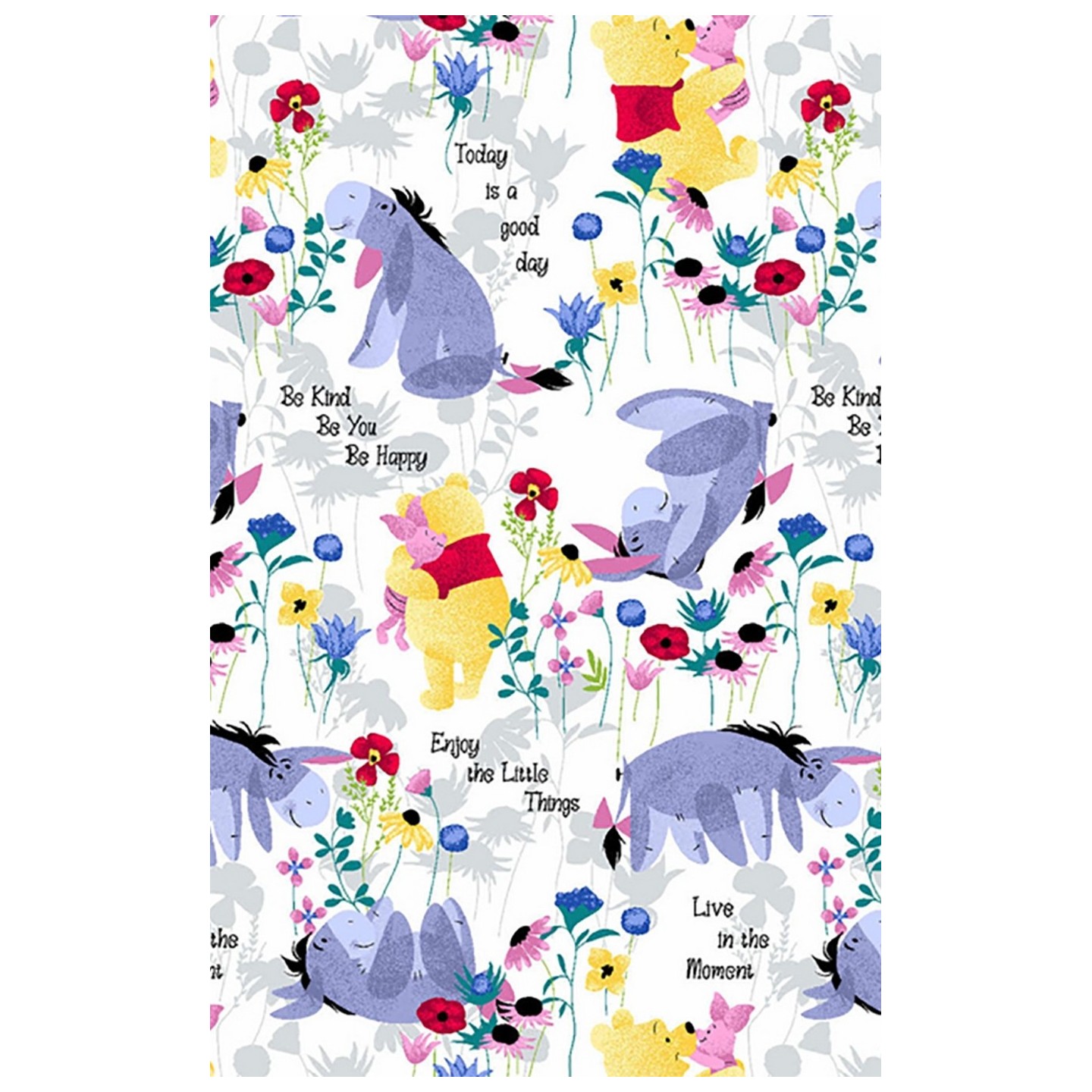 *FINAL SALE V-Neck Top in Be Eeyore - Cherokee Tooniforms