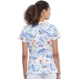 *VENTE FINALE Haut à col en V Be Eeyore - Cherokee Tooniforms