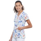 *VENTE FINALE Haut à col en V Be Eeyore - Cherokee Tooniforms