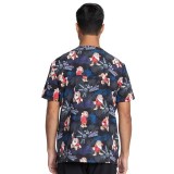 *FINAL SALE Unisex V-Neck Print Top in Ray Of Sunshine - Cherokee Tooniforms