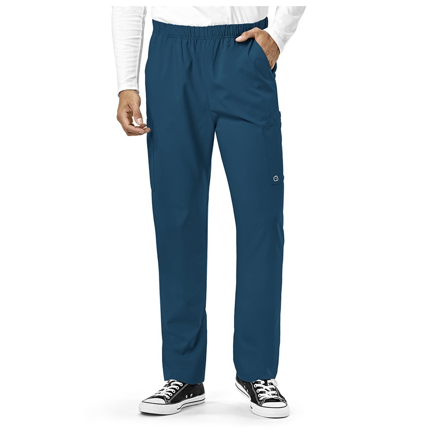 5855T Tall W123 Unisex Multi-Cargo Scrub Pants