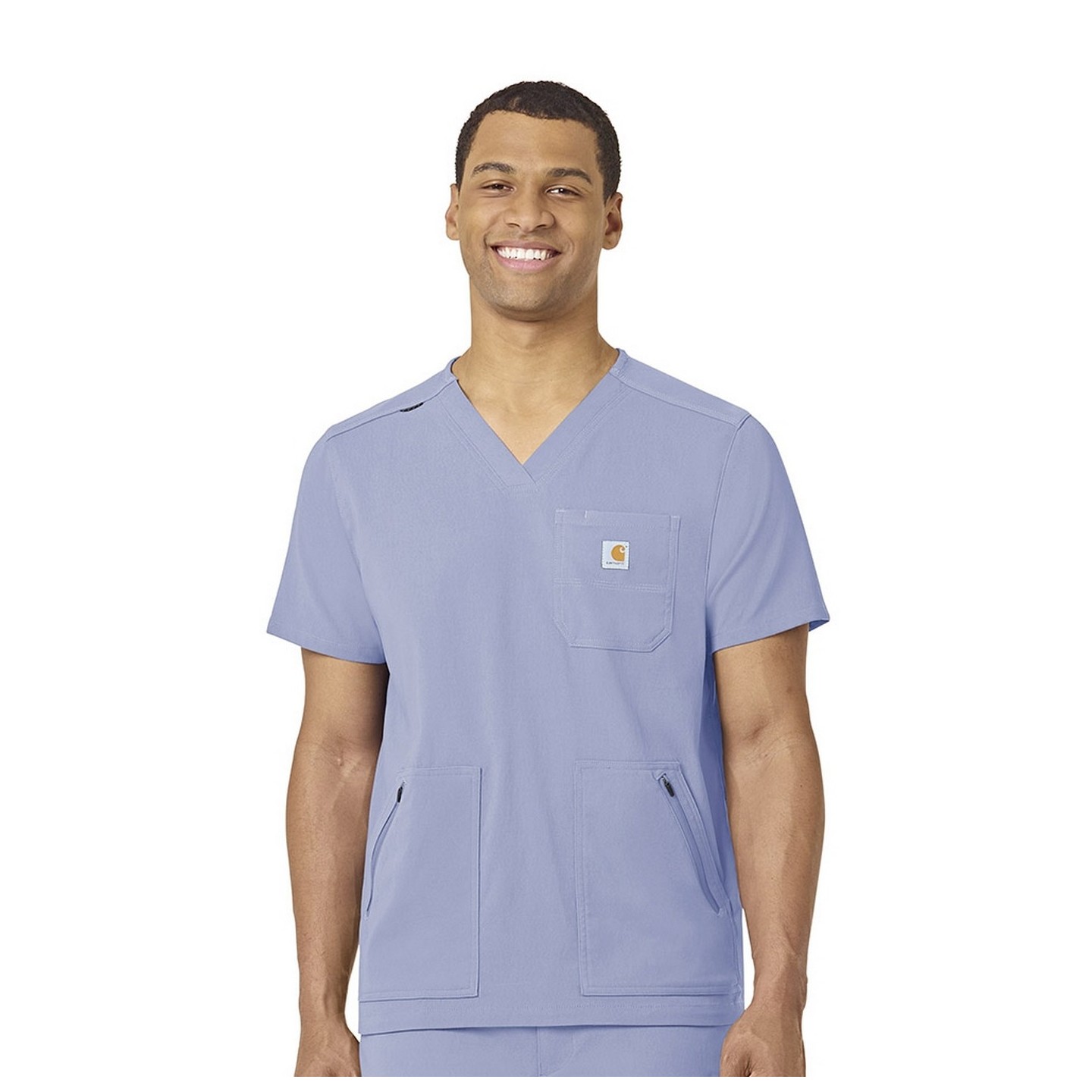 C15037 Carhartt Rugged Flex Haut d'Uniforme a 5 Poches et Col en V pour Hommes