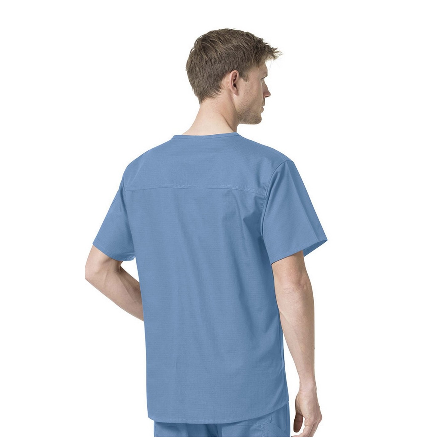 C16418 Carhartt Ripstop Rugged Flex Men's Slim Fit 6 Pocket Scrub Top