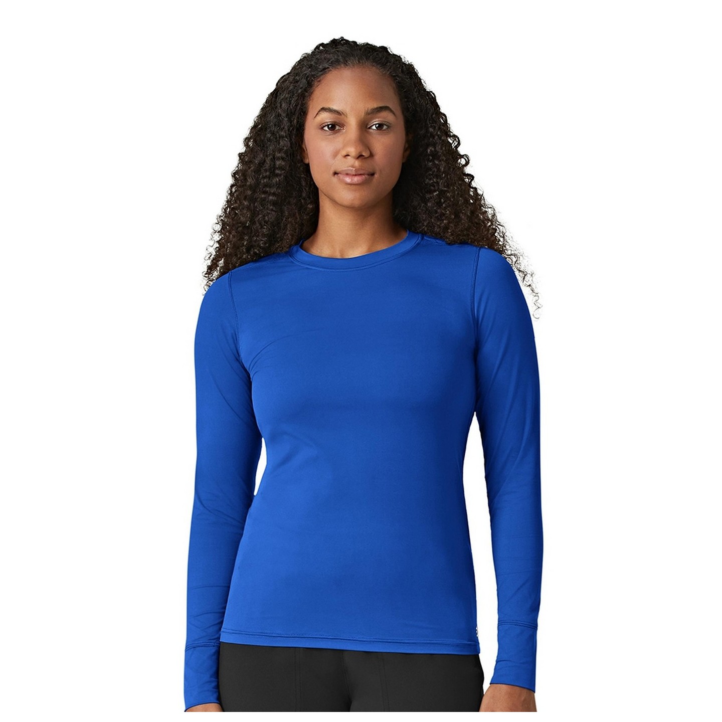 2029 WonderWink Layers Tee Performance à Manches Longues pour Femmes