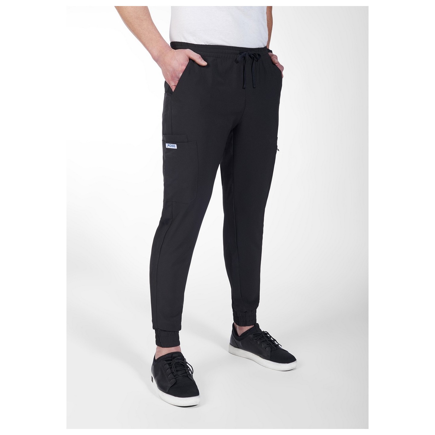P7011 - The Adrian - Pantalon de Jogging pour hommes/unisexe avec cordon de serrage et taille élastique