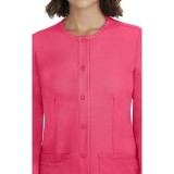 5500 HH Works by Healing Hands Megan Round Neck Warm-Up Scrub Jacket