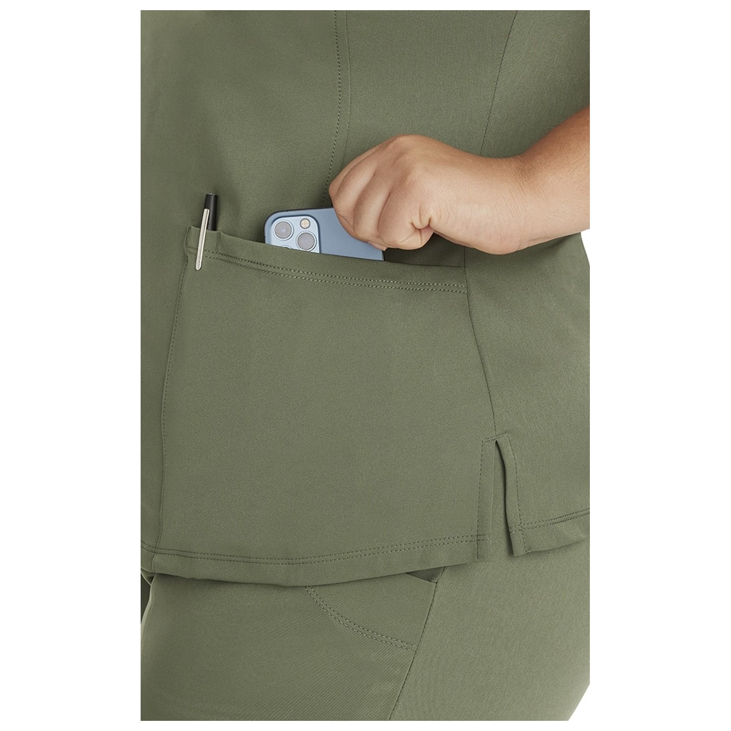 2500 HH Works by Healing Hands Monica V-Neck Scrub Top