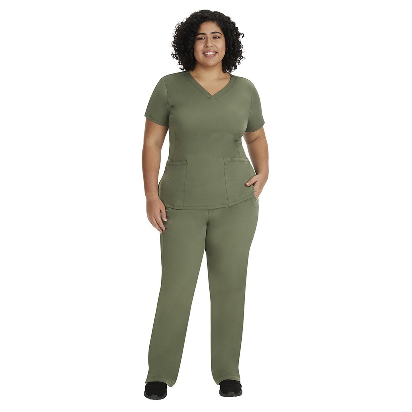 2500 HH Works by Healing Hands Monica V-Neck Scrub Top