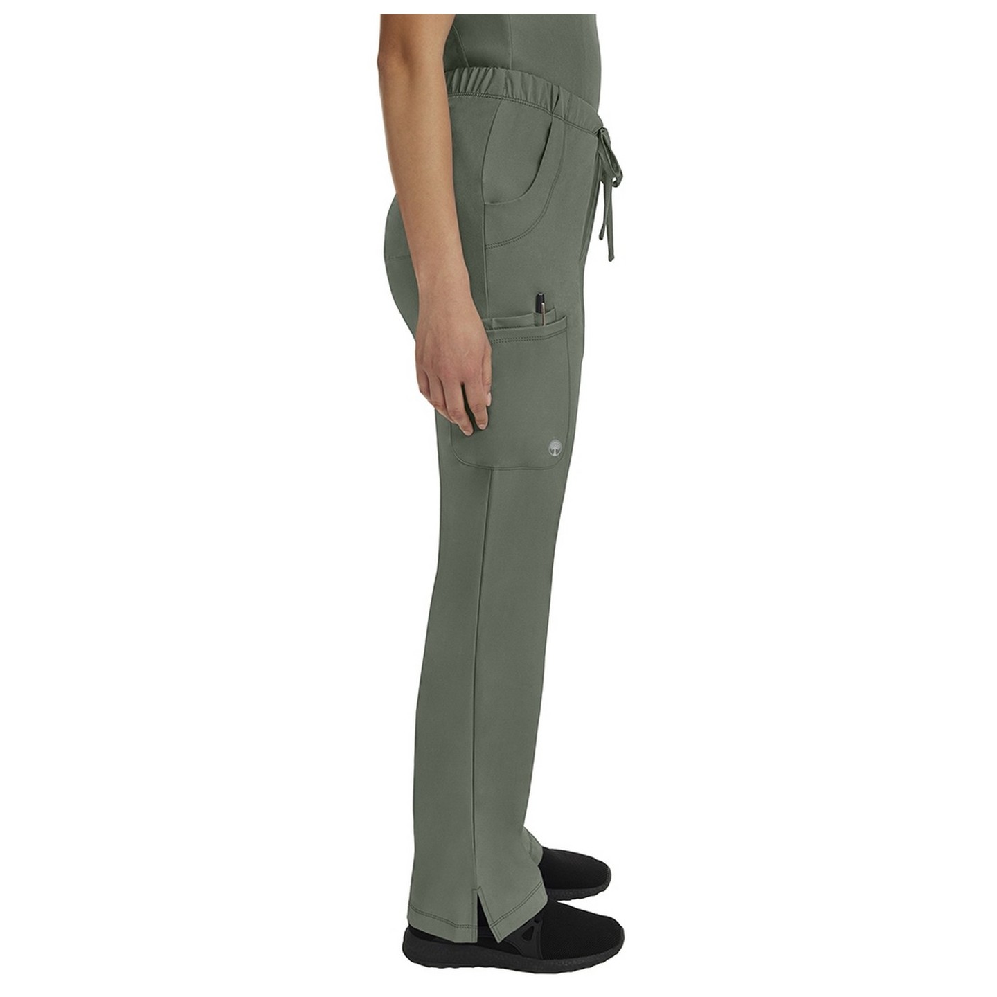 9560T TALL Rebecca HH Works 6 Pocket Drawstring Waist Straight Leg Cargo Scrub Pants - Inseams: 33 1/2"