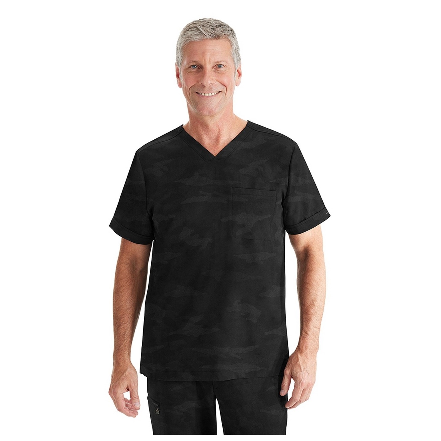 2360 Healing Hands Purple Label Men's Jack Camo Top