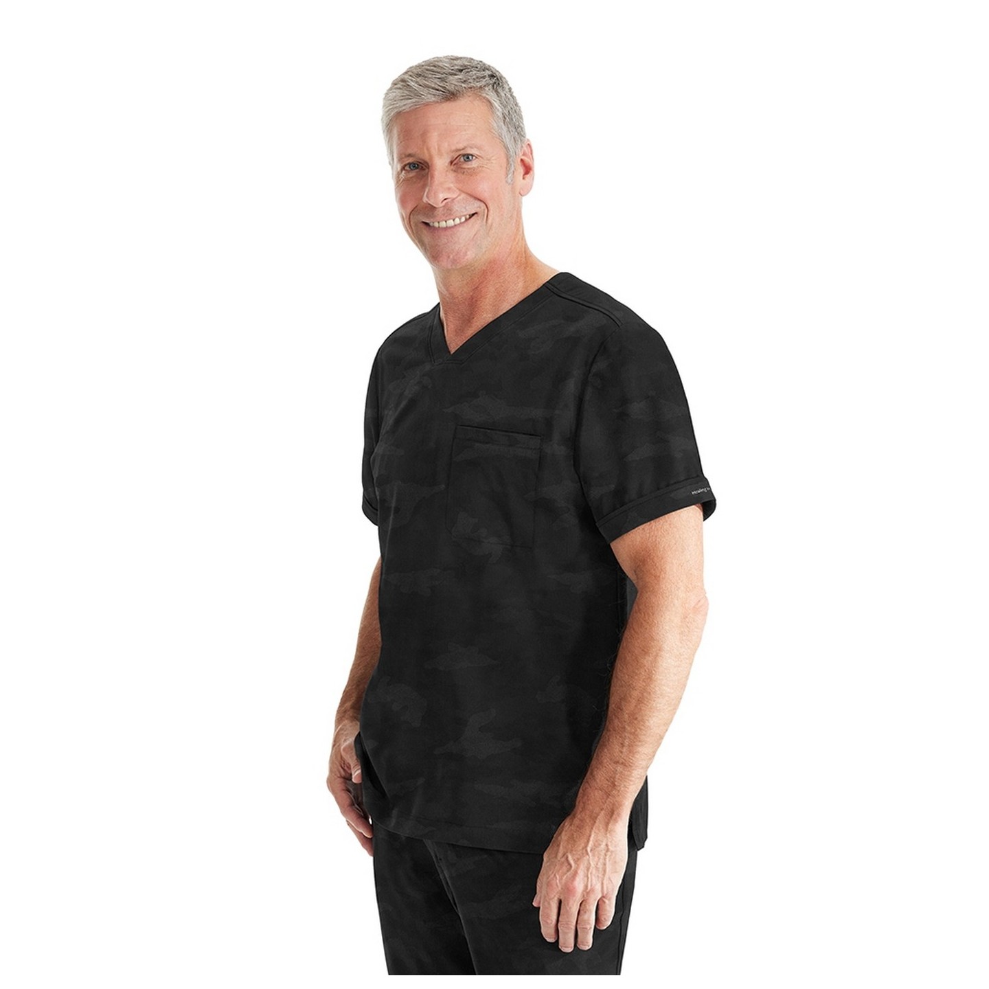 2360 Healing Hands Purple Label Men's Jack Camo Top