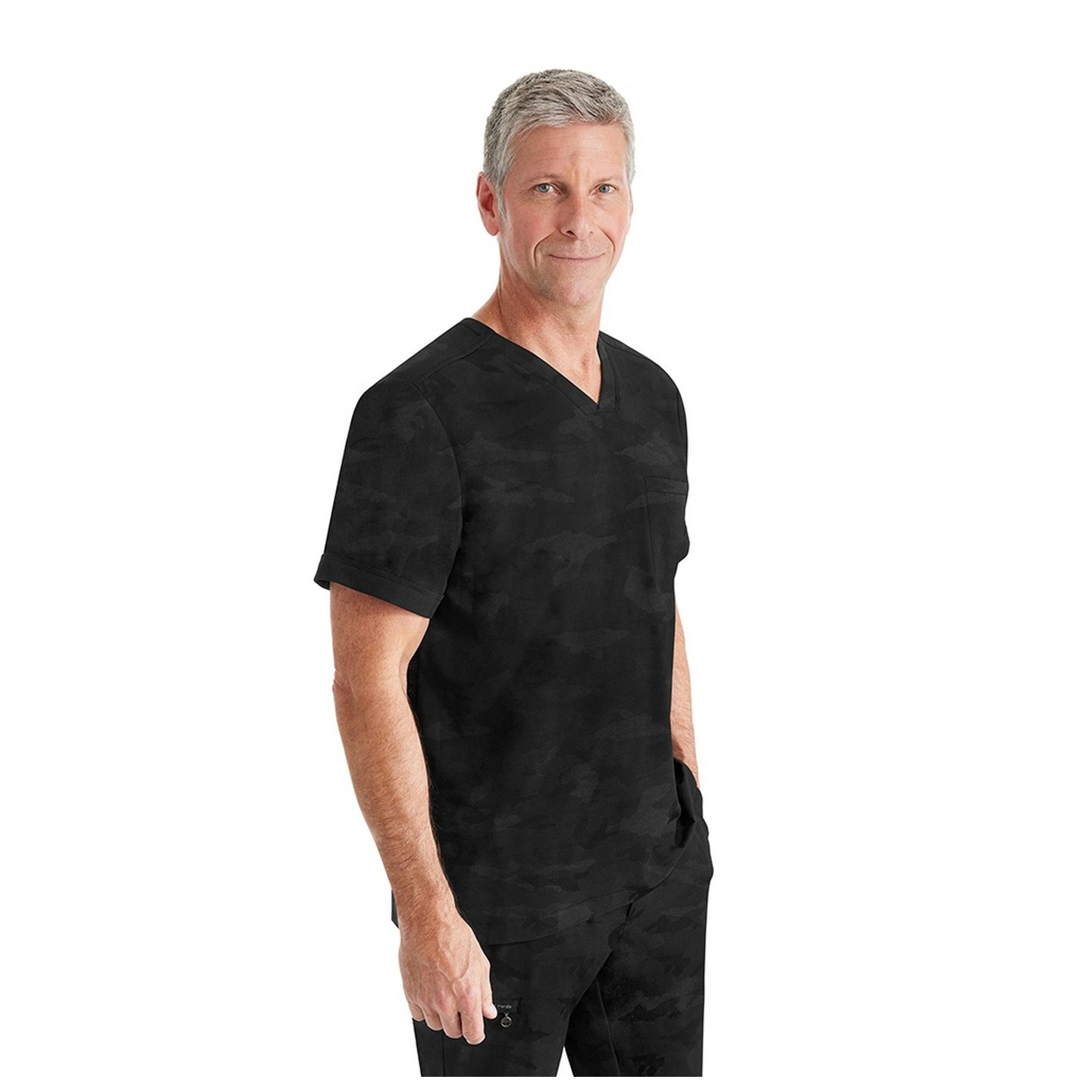 2360 Healing Hands Purple Label Men's Jack Camo Top