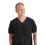 2360 Healing Hands Purple Label Men's Jack Camo Top