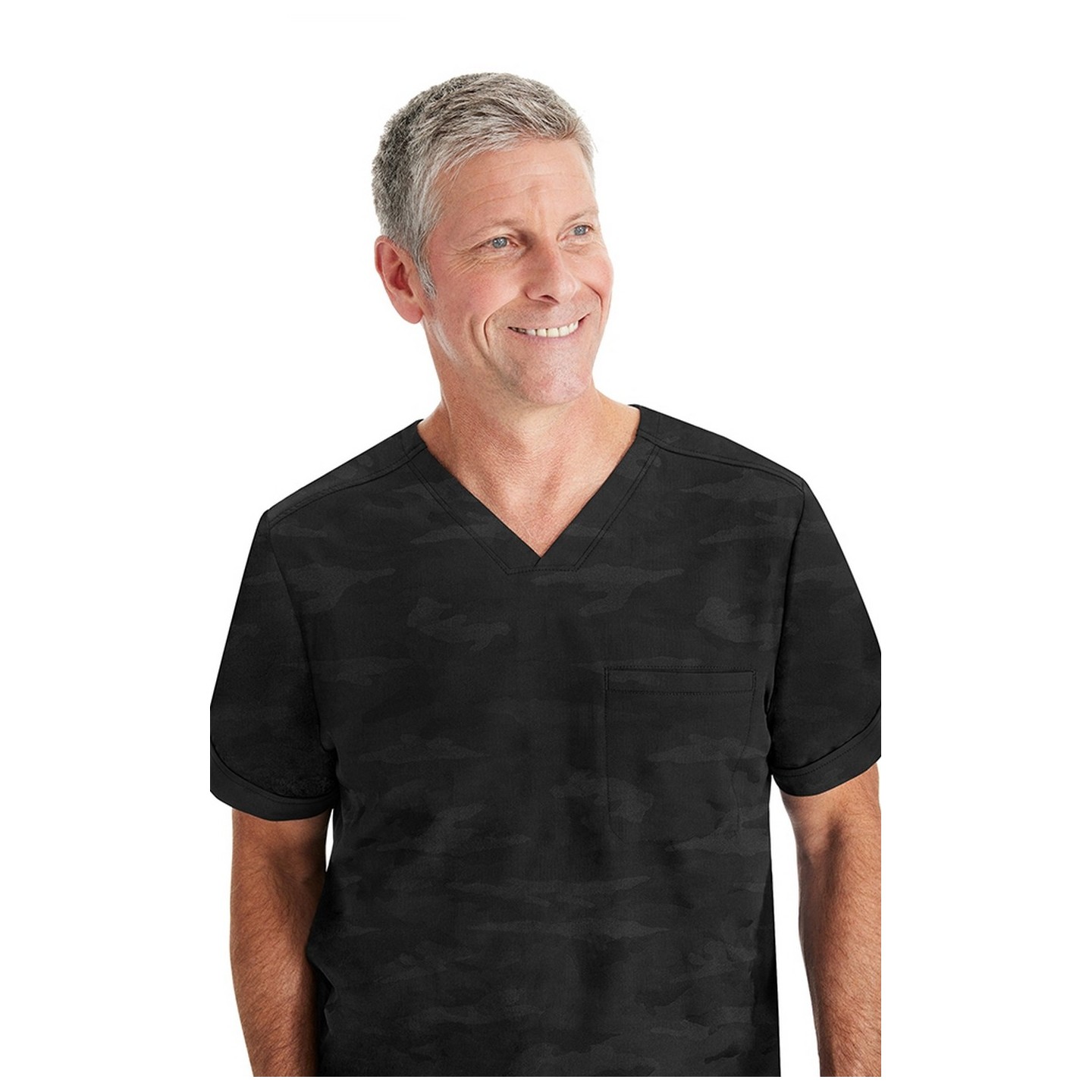 2360 Healing Hands Purple Label Men's Jack Camo Top