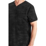 2360 Healing Hands Purple Label Men's Jack Camo Top