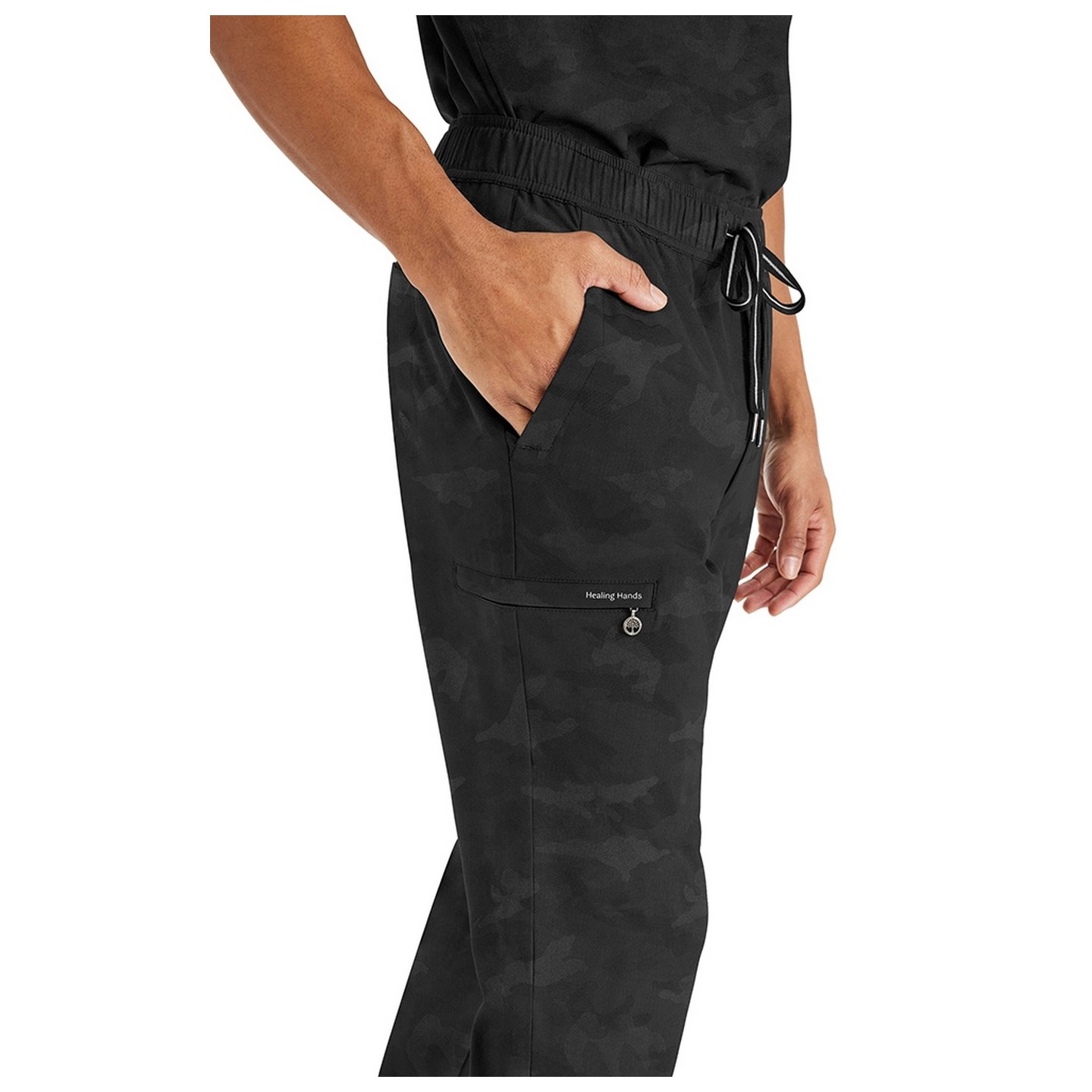 9360 Healing Hands Purple Label Men's Drew Camo Jogger Pants