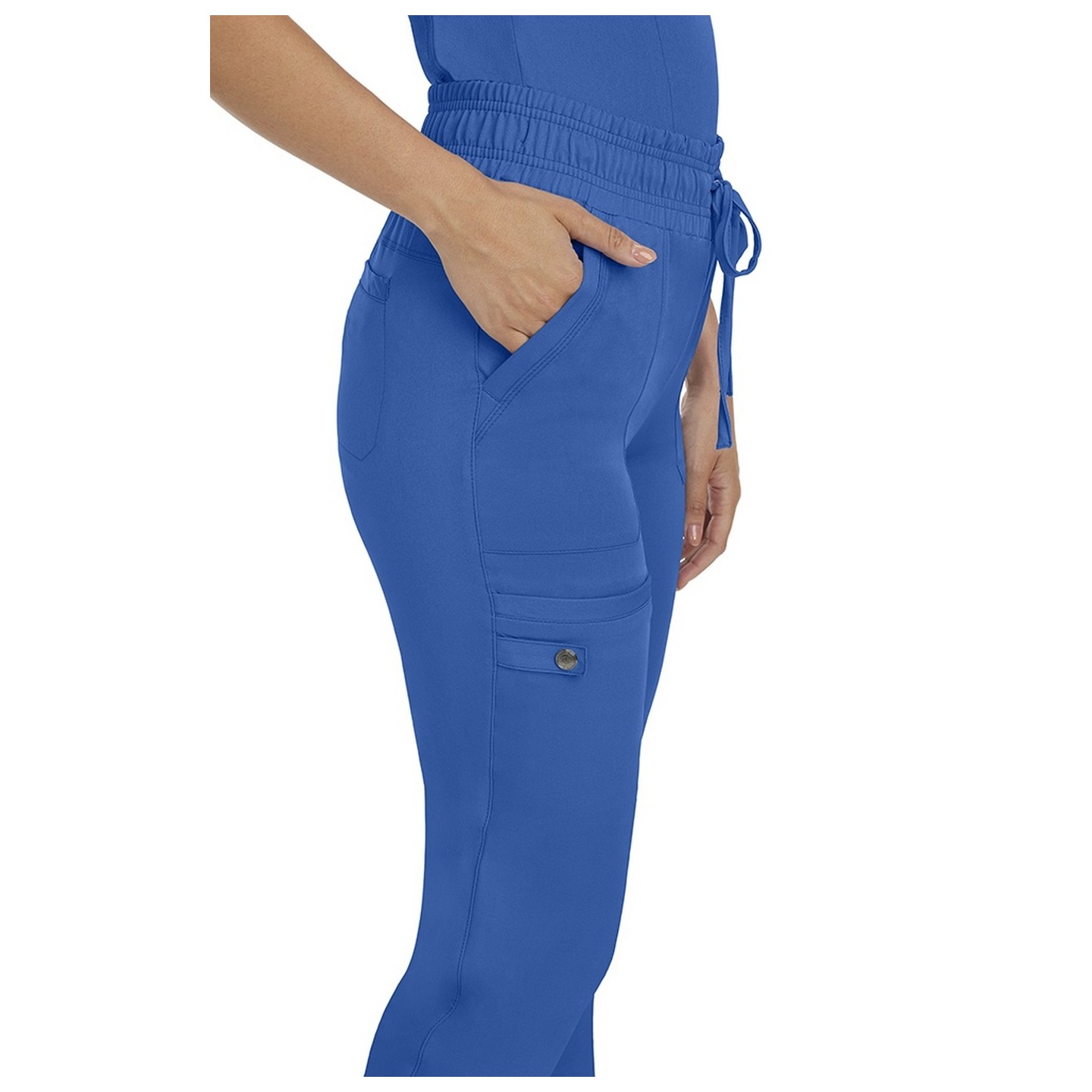 9575P Petite HH Works Renee Jogger With Full Elastic Waistband And Drawstring Pant