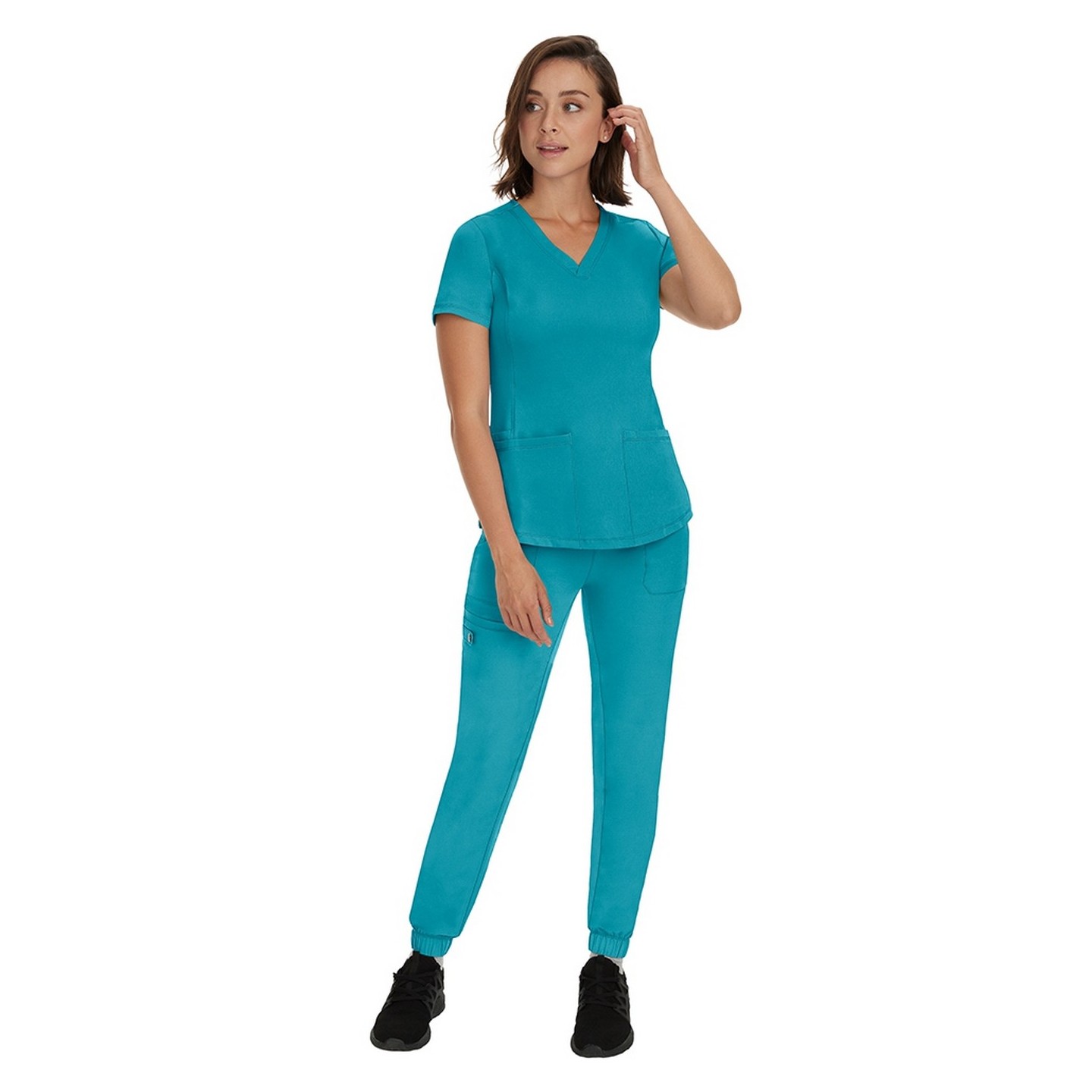 9575T Tall HH Works Renee Jogger With Full Elastic Waistband And Drawstring Pant