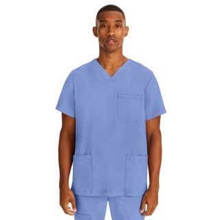 2331 Healing Hands Blue Label Three Pocket V-Neck Jake Top