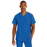 2331 Healing Hands Blue Label Three Pocket V-Neck Jake Top