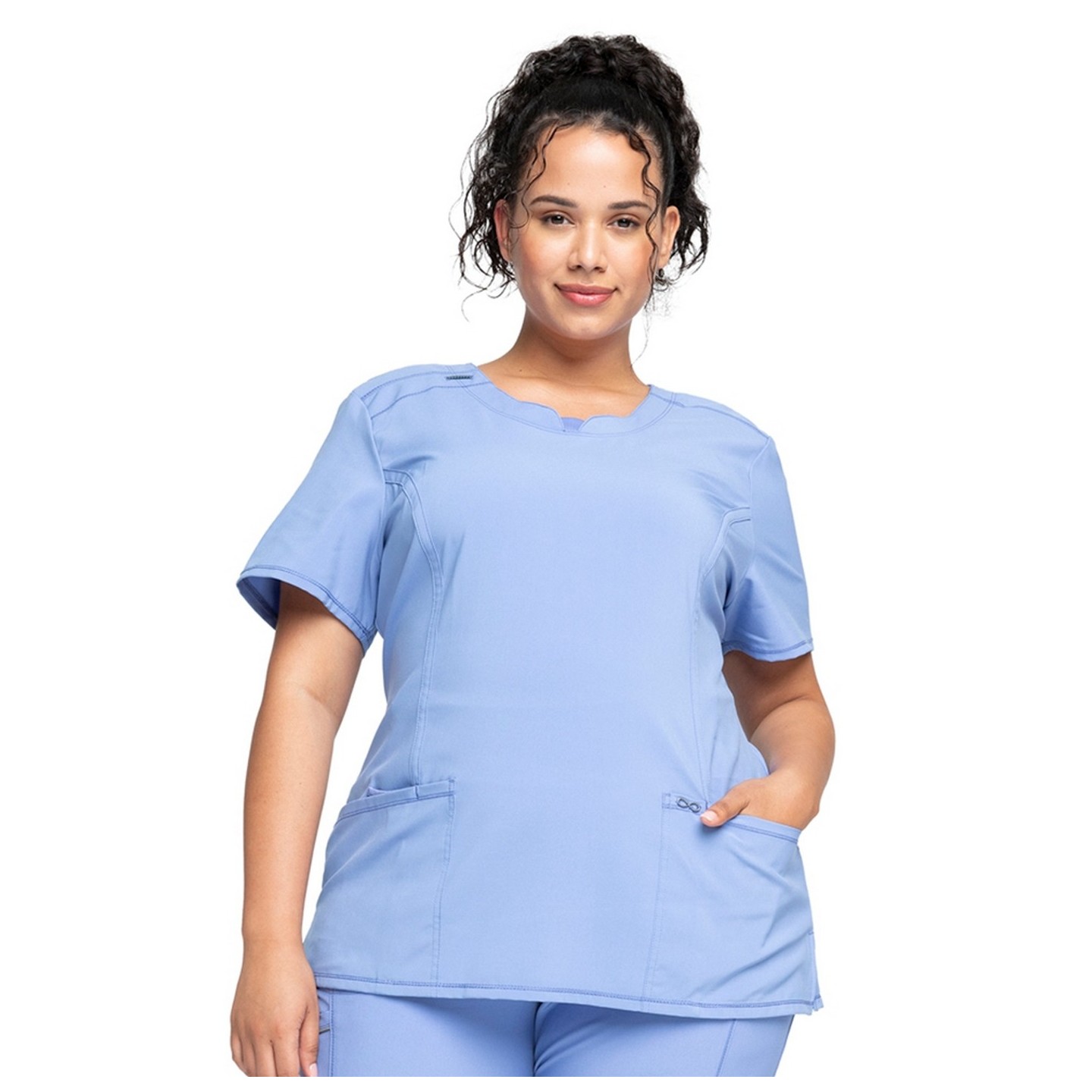 Top à col rond - Cherokee Infinity - Antimicrobien