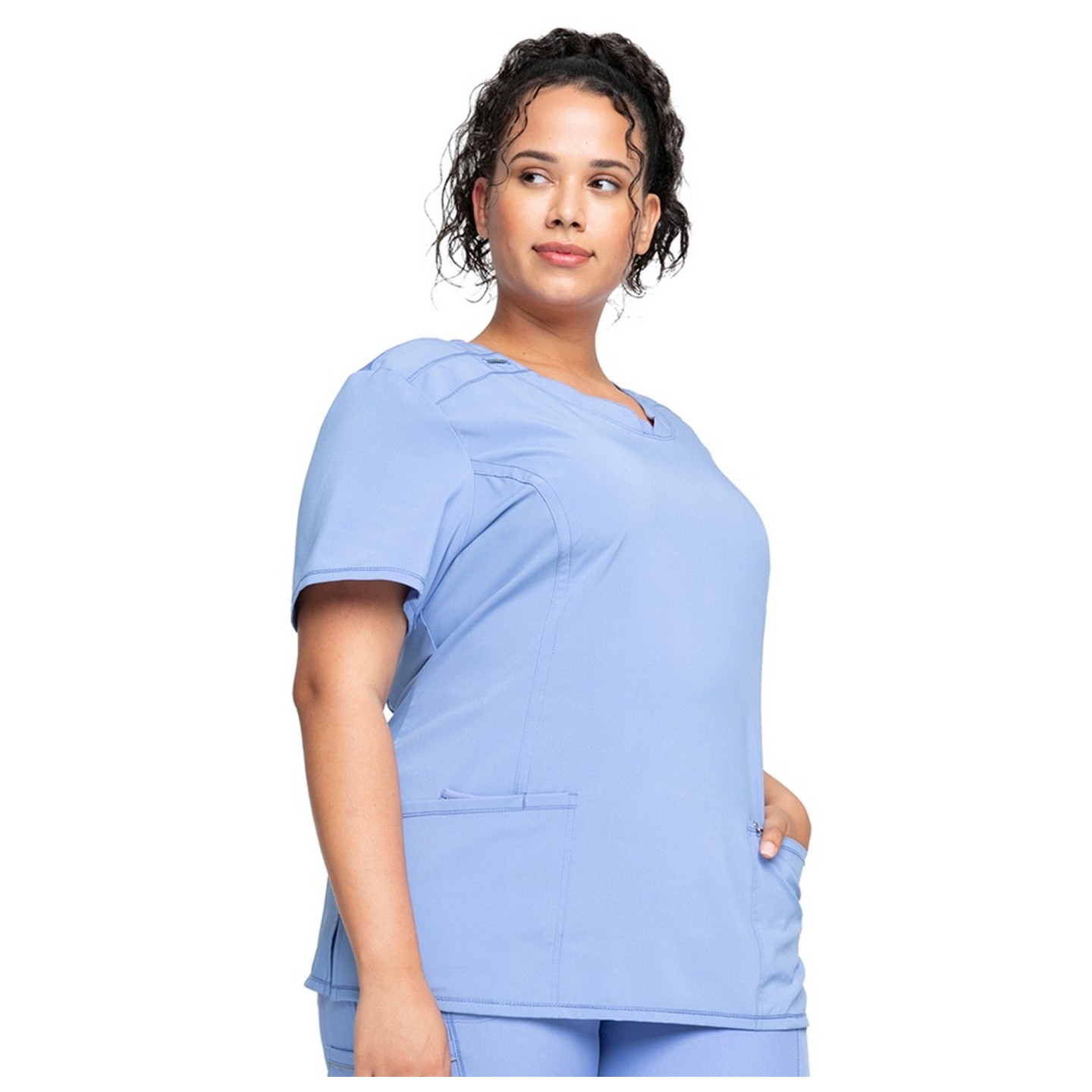 Top à col rond - Cherokee Infinity - Antimicrobien