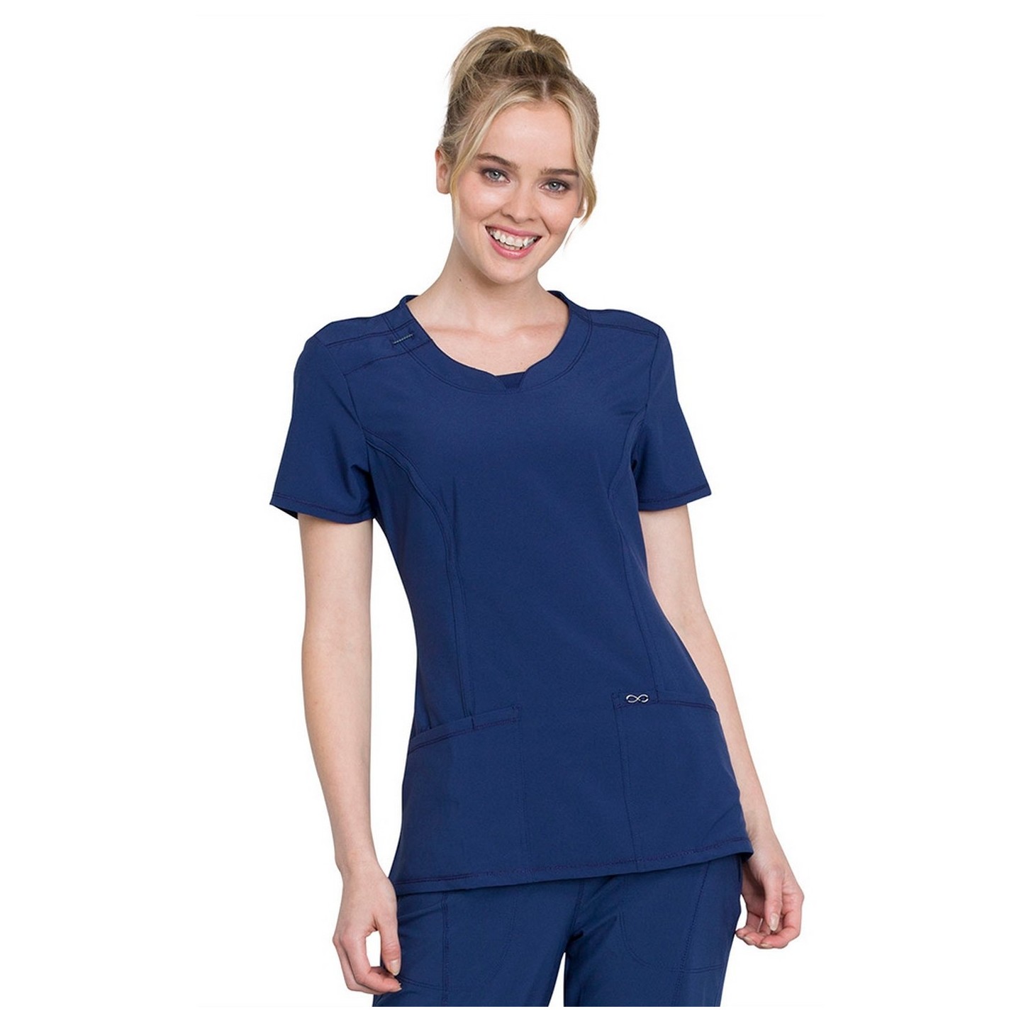 Top à col rond - Cherokee Infinity - Antimicrobien