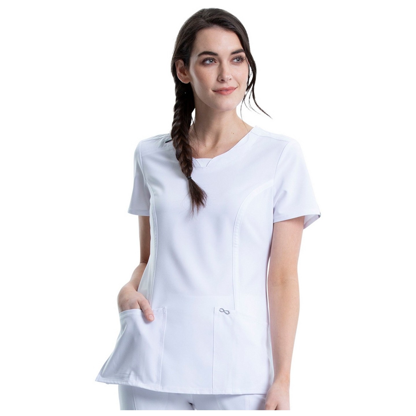 Round Neck Top - Cherokee Infinity - Antimicrobial