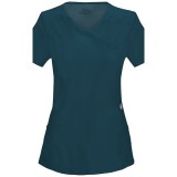 Mock Wrap Top - Cherokee Infinity - Antimicrobial