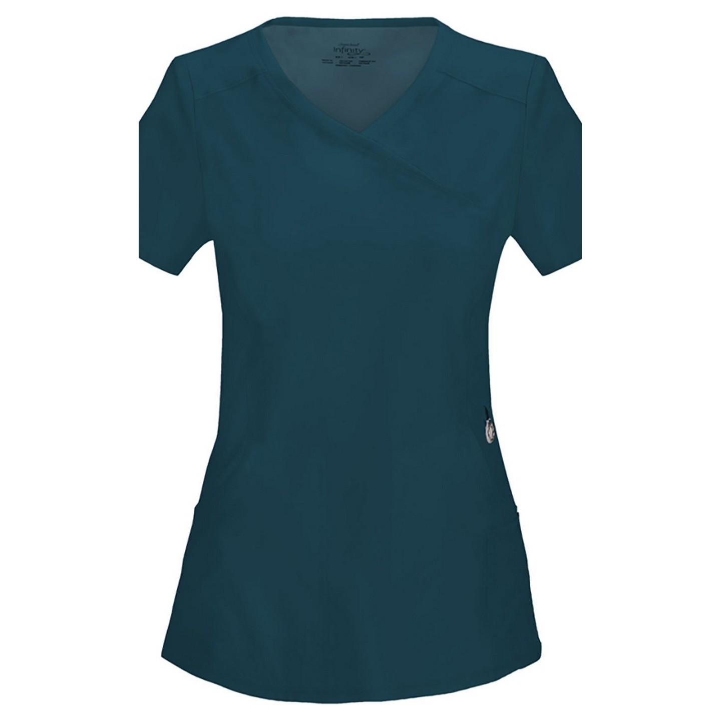 Mock Wrap Top - Cherokee Infinity - Antimicrobial