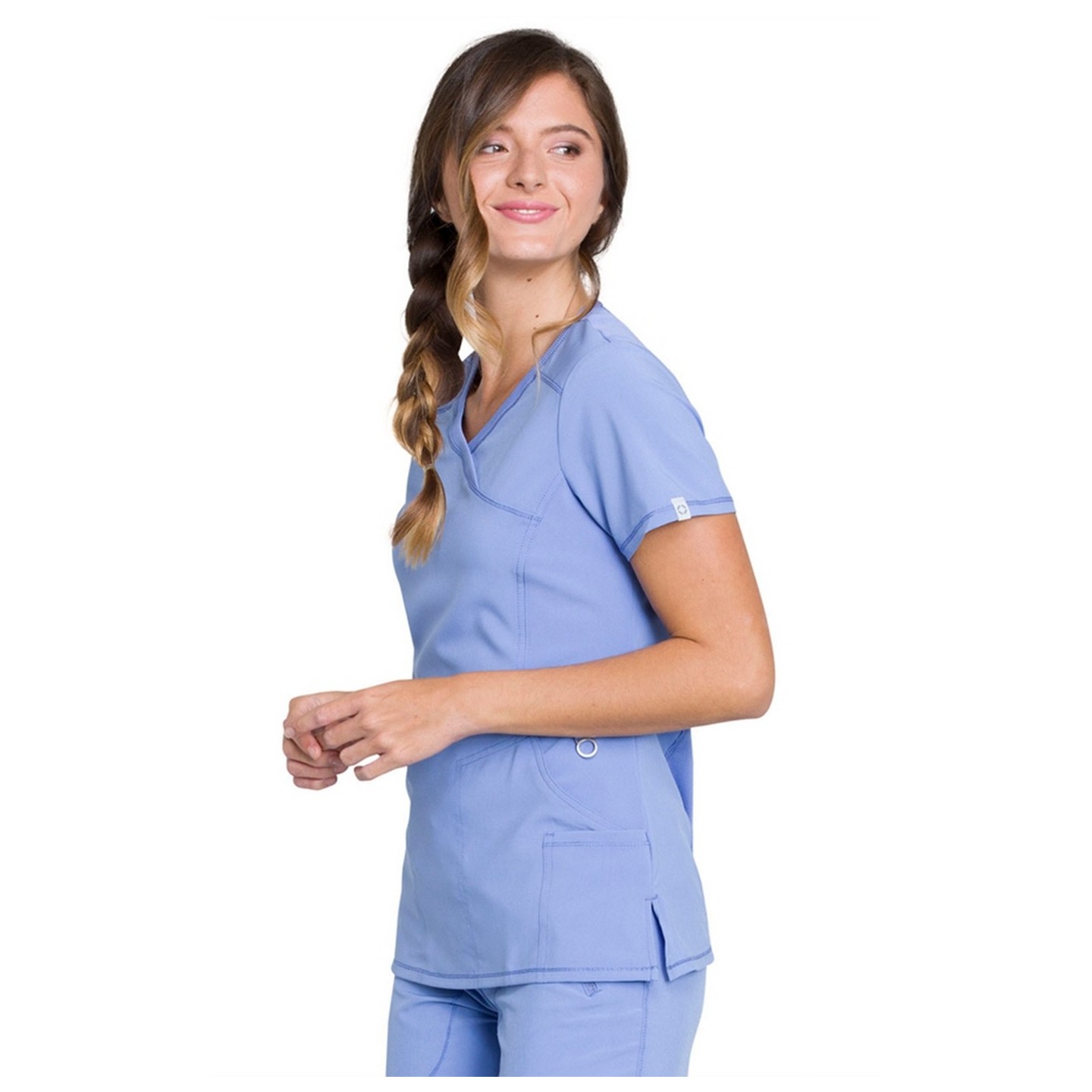 Top Mock Wrap - Cherokee Infinity - Antimicrobien