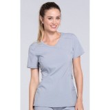 Mock Wrap Top - Cherokee Infinity - Antimicrobial