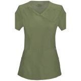 Top Mock Wrap - Cherokee Infinity - Antimicrobien