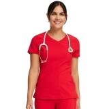 Mock Wrap Top - Cherokee Infinity - Antimicrobial