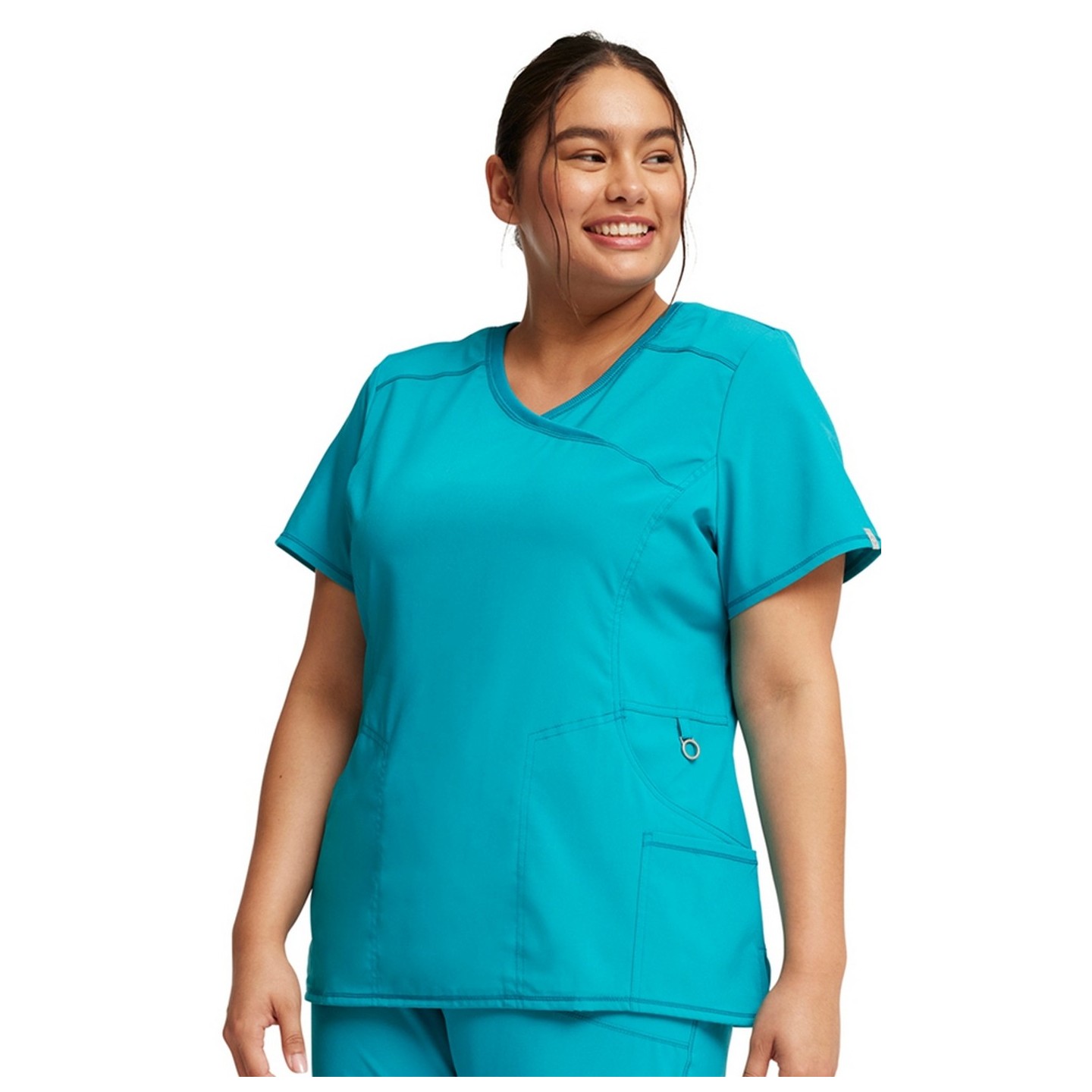 Top Mock Wrap - Cherokee Infinity - Antimicrobien