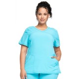 Top Mock Wrap - Cherokee Infinity - Antimicrobien